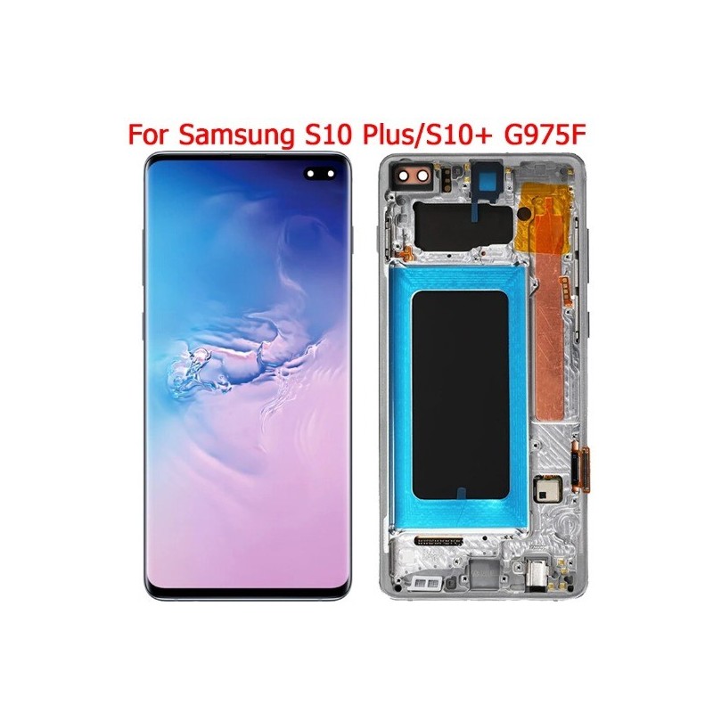 DISPLAY SAMSUNG S10 PLUS ORIGINAL CON MARCO DISPLAY SAMSUNG S10 PLUS ORIGINAL CON MARCO