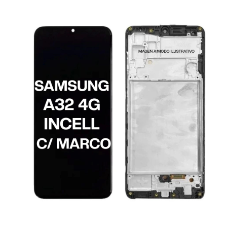 DISPLAY SAMSUNG A32 4G INCELL CON MARCO