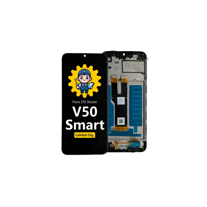DISPLAY ZTE V50 SMART ORIGINAL CON MARCO DISPLAY ZTE V50 SMART ORIGINAL CON MARCO