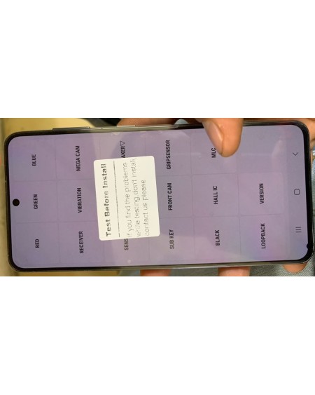 DISPLAY SAMSUNG DE S21 ORIGINAL CON DETALLE