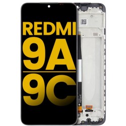 DISPLAY REDMI 9A / REDMI 9C ORIGINAL CON MARCO