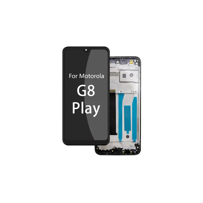 DISPLAY MOTO G8 PLAY ORIGINAL CON MARCO