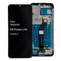 DISPLAY MOTO G8 POWER LITE ORIGINAL CON MARCO