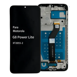 DISPLAY MOTO G8 POWER LITE ORIGINAL CON MARCO