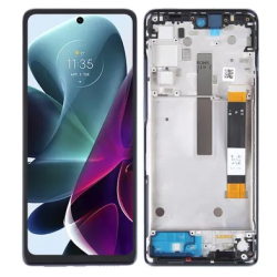 DISPLAY MOTO G200 ORIGINAL CON MARCO