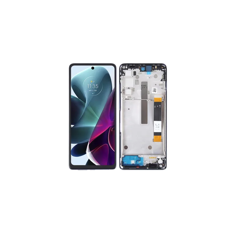 DISPLAY MOTO G200 ORIGINAL CON MARCO
