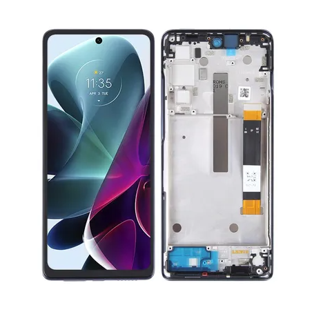 DISPLAY MOTO G200 ORIGINAL CON MARCO