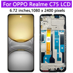 DISPLAY REALME C75 ORIGINAL CON MARCO