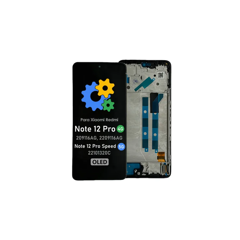 DISPLAY XIAOMI REDMI NOTE 12 PRO 4G OLED CON MARCO