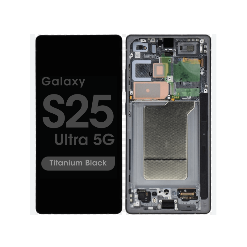 DISPLAY SAMSUNG S25 ULTRA ORIGINAL CON MARCO