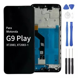 DISPLAY MOTO G9 PLAY ORIGINAL SIN MARCO