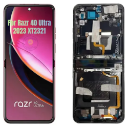 DISPLAY MOTO RAZR 40 ULTRA ORIGINAL CON MARCO
