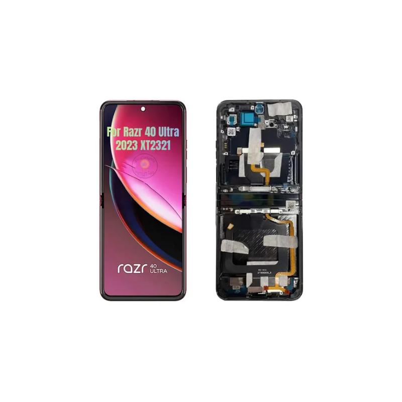 DISPLAY MOTO RAZR 40 ULTRA ORIGINAL CON MARCO