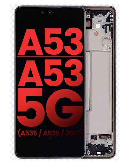 DISPLAY SAMSUNG A53 ORIGINAL CON MARCO