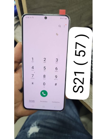 DISPLAY SAMSUNG DE S21 ORIGINAL CON DETALLE