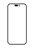 GLASS CON OCA IPHONE 15 PRO