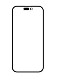 GLASS CON OCA IPHONE 15 PRO