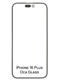 GLASS CON OCA IPHONE 16 PLUS