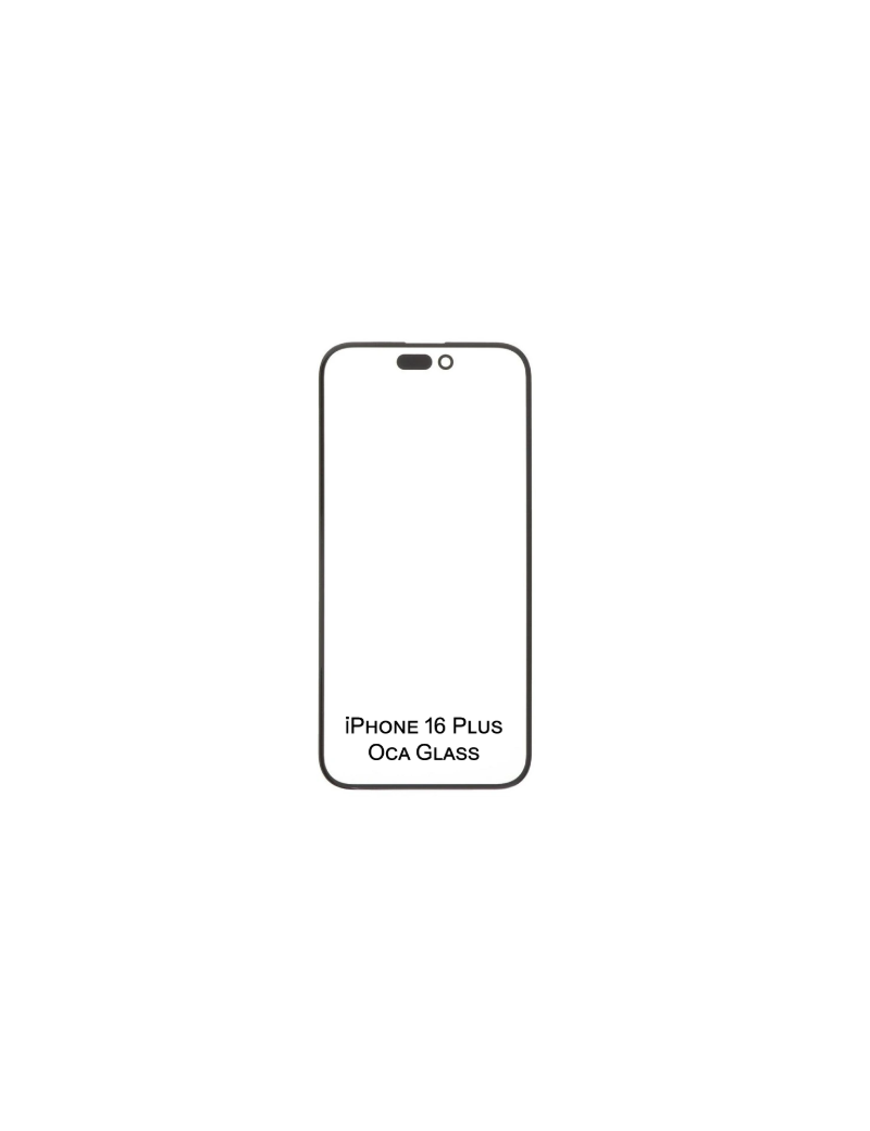 GLASS CON OCA IPHONE 16 PLUS