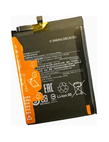 BATERIA PARA XIAOMI BN53 PARA REDMI NOTE 9 PRO / REDMI NOTE 10 PRO