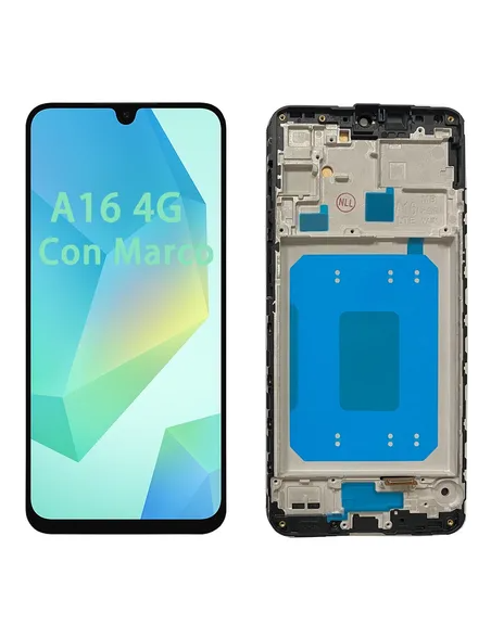 DISPLAY SAMSUNG A16 4G ORIGINAL CON MARCO