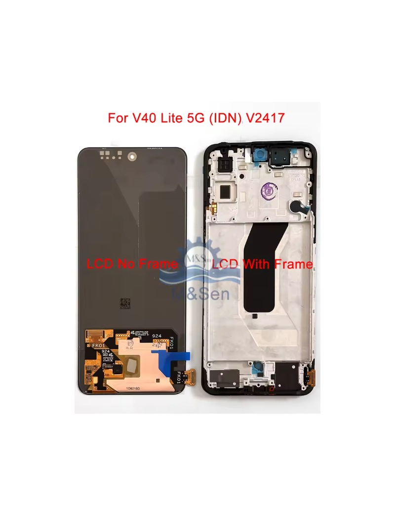 DISPLAY VIVO V40 LITE 5G OLED CON MARCO