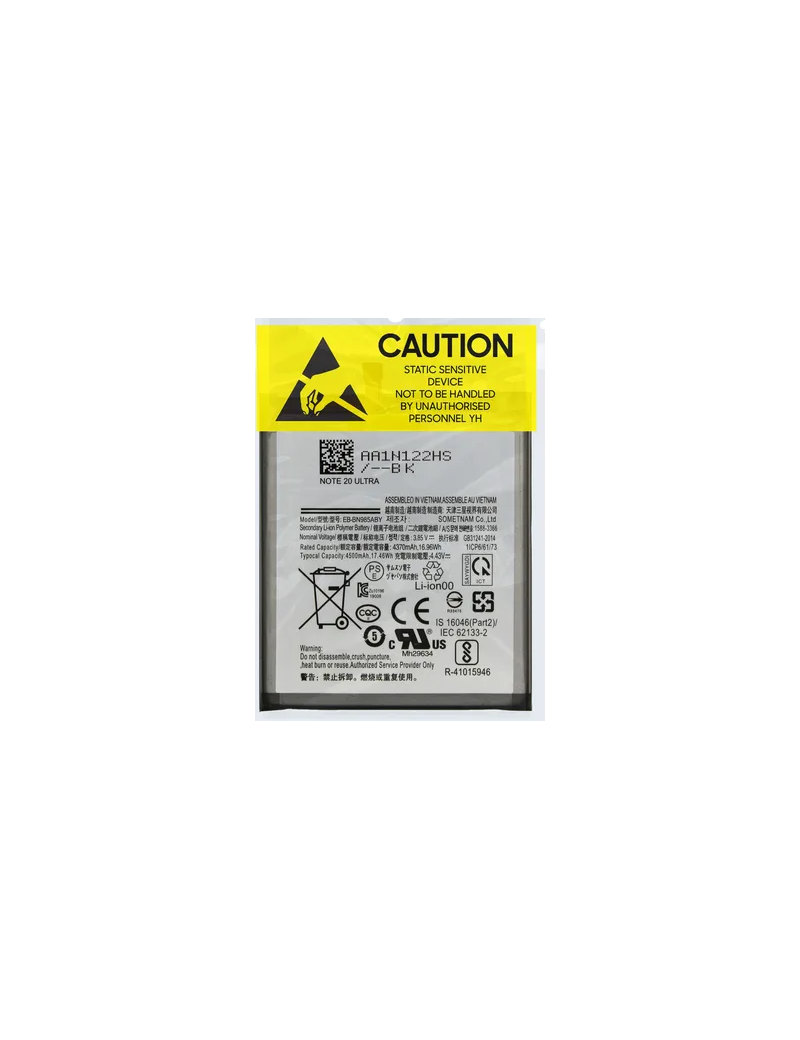BATERIA SAMSUNG NOTE 20 ULTR ORIGINAL