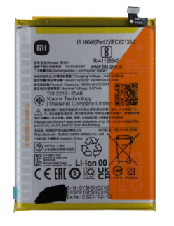 BATERIA PARA XIAOMI BN5H/ XIAOMI POCO M4 / POCO M5 / REDMI NOTE 11