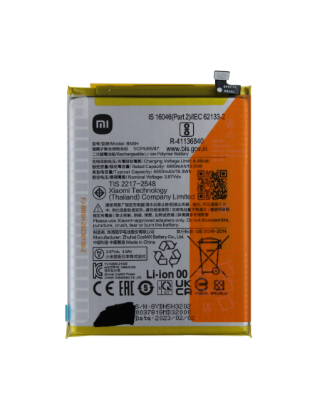 BATERIA PARA XIAOMI BN5H/ XIAOMI POCO M4 / POCO M5 / REDMI NOTE 11