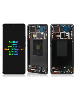 DISPLAY XIAOMI MI 12 PRO OLED CON MARCO