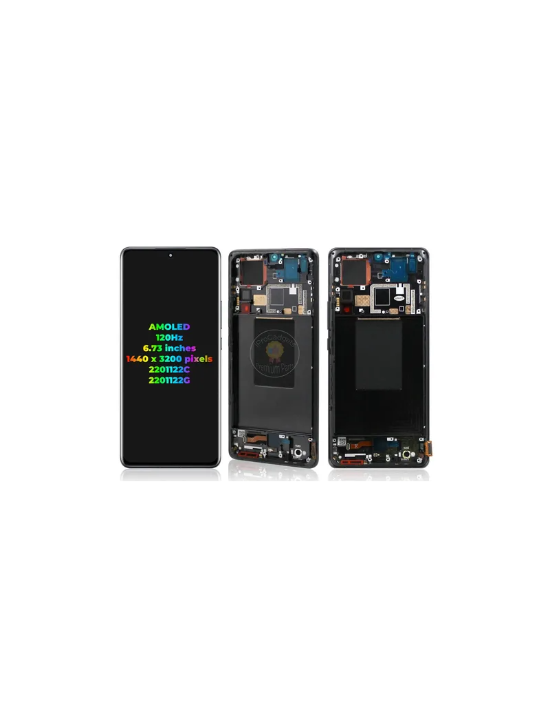 DISPLAY XIAOMI MI 12 PRO OLED CON MARCO