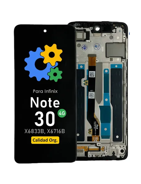 DISPLAY INFINIX NOTE 30 4G ORIGINAL CON MARCO
