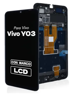 DISPLAY VIVO Y03 ORIGINAL CON MARCO