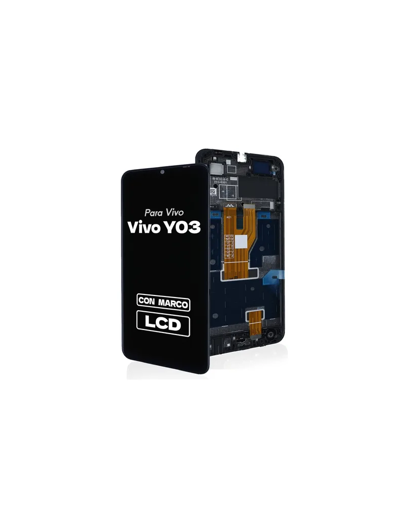 DISPLAY VIVO Y03 ORIGINAL CON MARCO