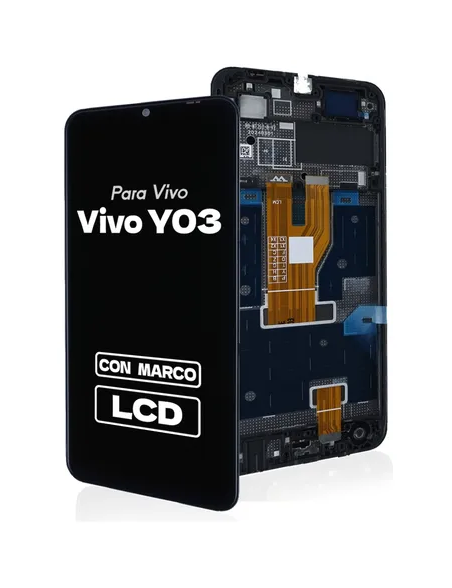 DISPLAY VIVO Y03 ORIGINAL CON MARCO