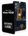 DISPLAY VIVO Y03 ORIGINAL CON MARCO