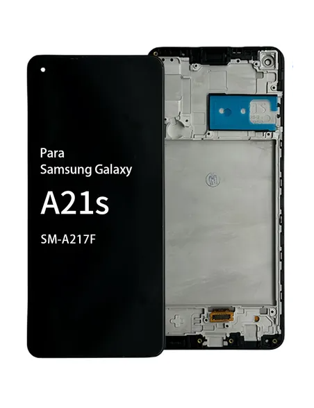 DISPLAY SAMSUNG A21S ORIGINAL CON MARCO
