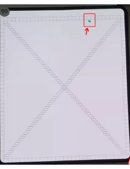 DISPLAY SAMSUNG FOLD 5 CON LEVE DETALLE