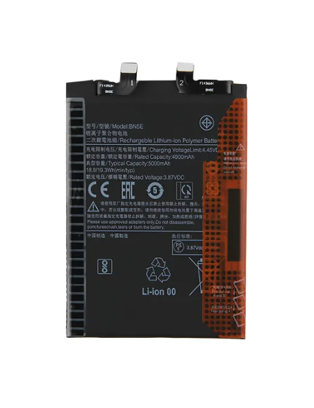 BATERIA PARA XIAOMI BN5E / POCO X4 PRO 5G / NOTE 11 PRO 5G