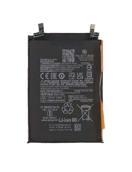 BATERIA PARA XIAOMI BM5G / REDMI NOTE 11T PRO