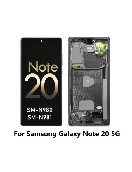 DISPLAY SAMSUNG NOTE 20 OLED CON MARCO