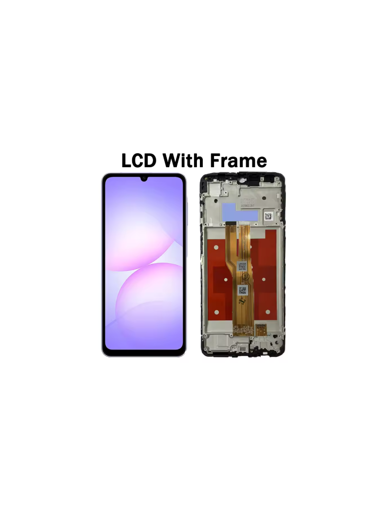 DISPLAY SAMSUNG A07 ORIGINAL CON MARCO
