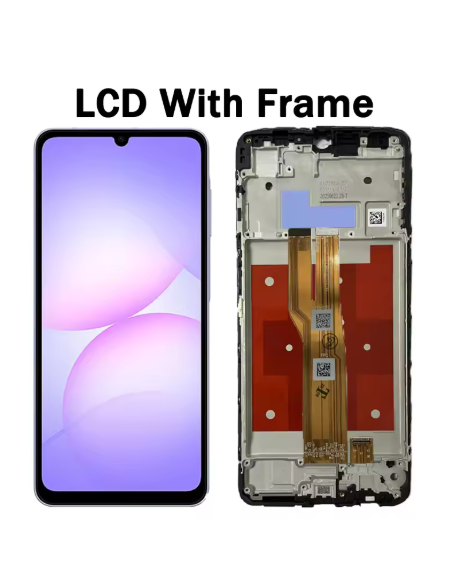 DISPLAY SAMSUNG A07 ORIGINAL CON MARCO