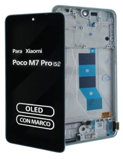 DISPLAY POCO M7 PRO 5G OLED CON MARCO