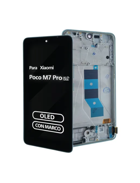 DISPLAY POCO M7 PRO 5G OLED CON MARCO