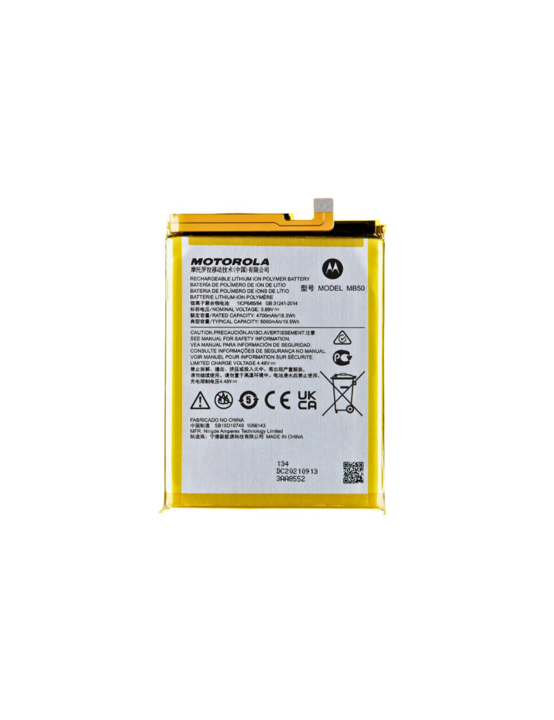 BATERIA MOTO EDGE / G200 ORIGINAL MB50 ORIGINAL