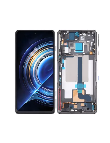 DISPLAY REDMI K50 GAMIN ORIGINAL CON MARCO