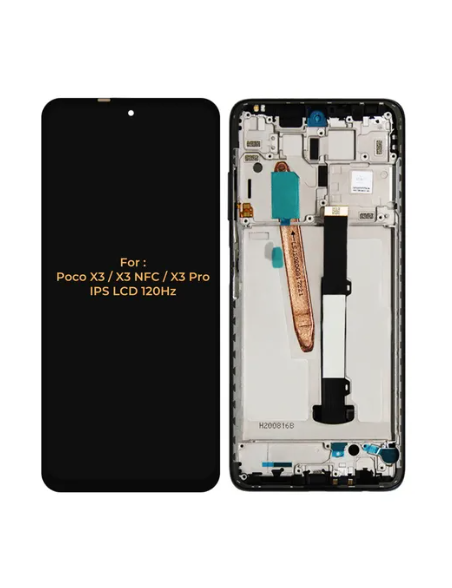 DISPLAY POCO X3 / POCO X3 PRO NFC / POCO X3 PRO ORIGINAL CON MARCO