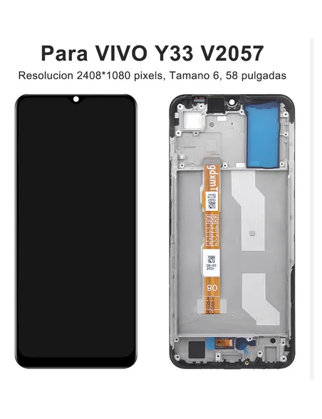 DISPLAY VIVO Y33 ORIGINAL CON MARCO