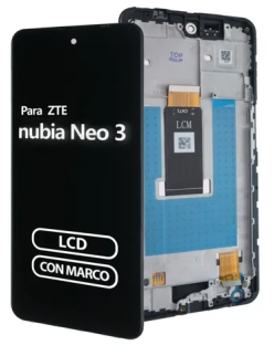 DISPLAY ZTE NUBIA NEO 3 5G ORIGINAL CON MARCO